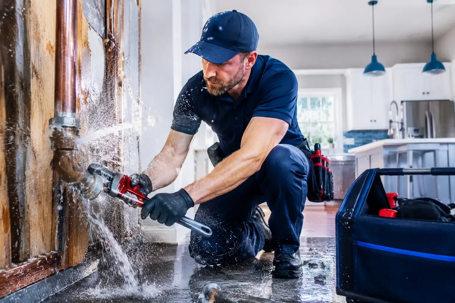 Local emergency pipe repair professionals in New Washington, IN